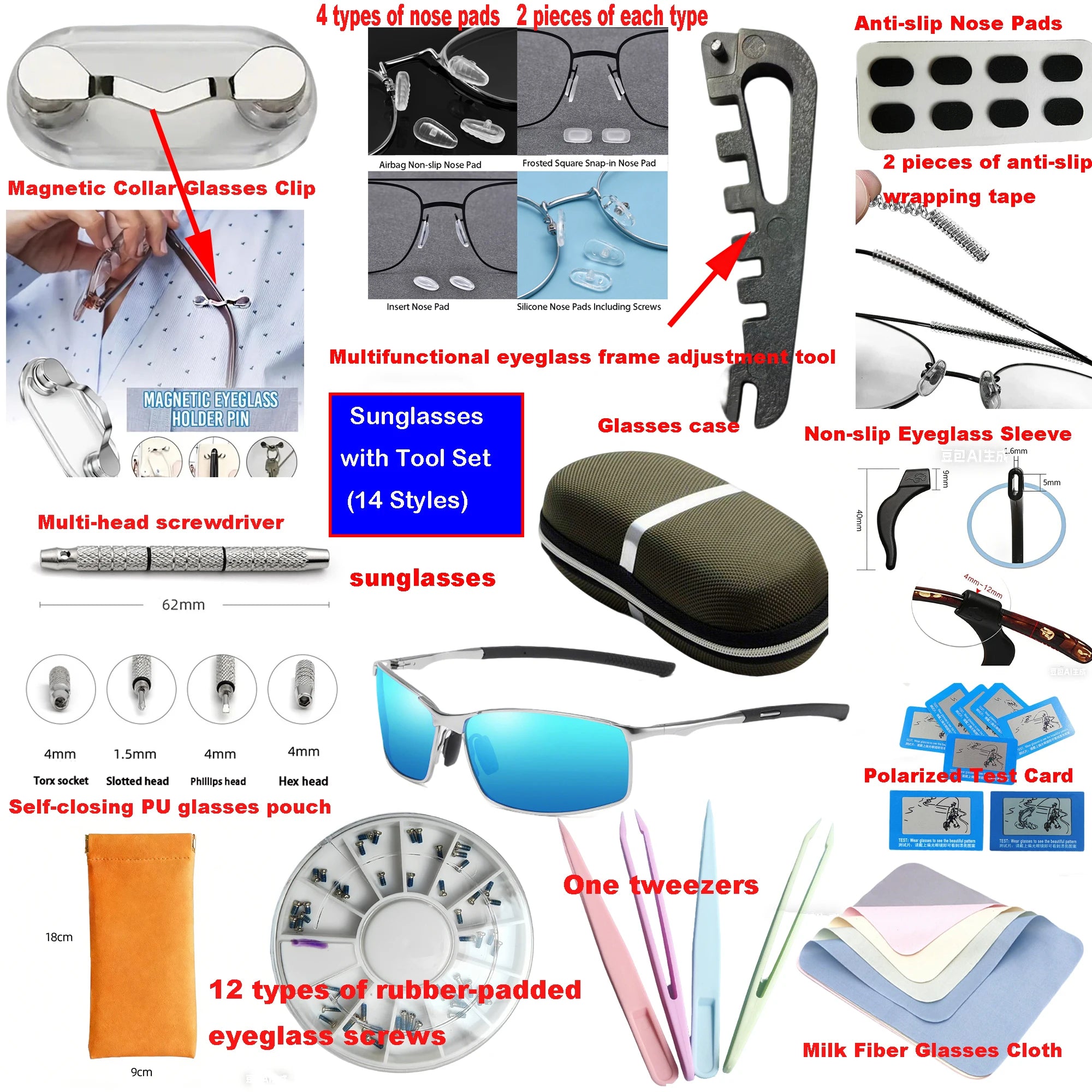 Sunglass Polarized Driving Glasses Color Night-Vision Goggles Cycling Road Kask Bicchieri Men Shades Cascos Pesca