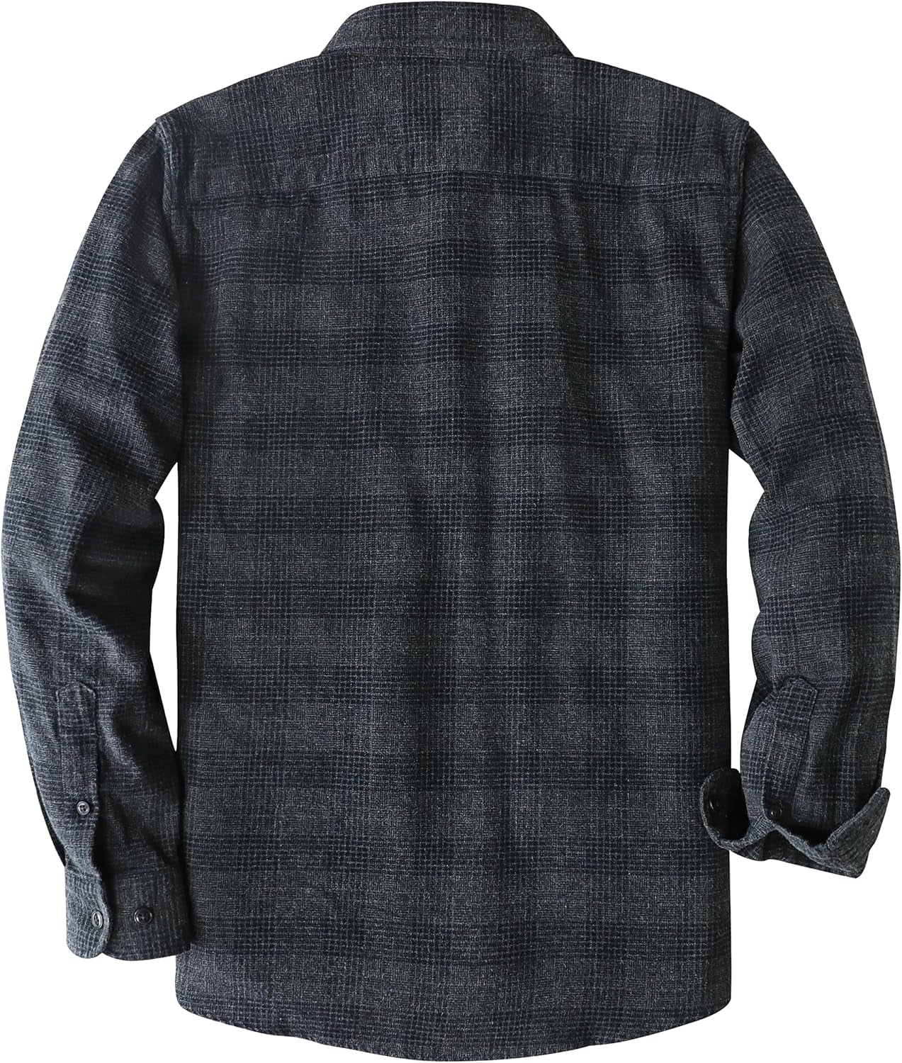 ® 6 Oz Flannel Shirt for Men Cotton Casual Button down Long Sleeve | 100% Cotton Flannel Cozy Vintage Work One Pocket Plaid Soft Lightweight Warm Easy Care Regular Fit Mens Fall Shirts