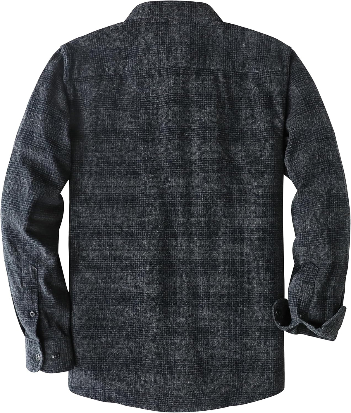 ® 6 Oz Flannel Shirt for Men Cotton Casual Button down Long Sleeve | 100% Cotton Flannel Cozy Vintage Work One Pocket Plaid Soft Lightweight Warm Easy Care Regular Fit Mens Fall Shirts